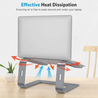 Laptop Stand, Detachable Mount for MacBook Air/Pro Dell HP Rose Gold