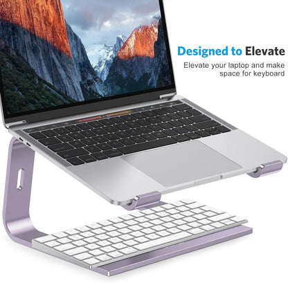 Laptop Stand, Detachable Mount for MacBook Air/Pro Dell HP Rose Gold