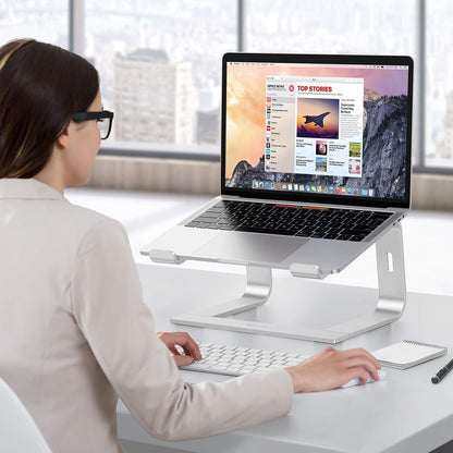 Laptop Stand, Detachable Mount for MacBook Air/Pro Dell HP Rose Gold