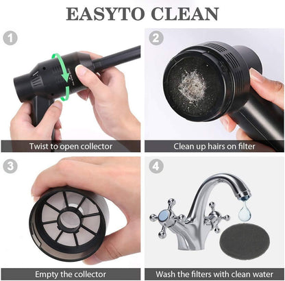 [Upgrade] Mini Vacuum Cordless Vacuum Keyboard Cleaner Rechargeable,for Cleaning Dust,Hair,Crumbs,Eraser Scrap,Laptop,Pet House,Sewing Machine