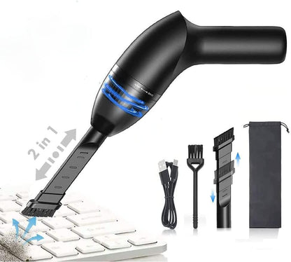 [Upgrade] Mini Vacuum Cordless Vacuum Keyboard Cleaner Rechargeable,for Cleaning Dust,Hair,Crumbs,Eraser Scrap,Laptop,Pet House,Sewing Machine