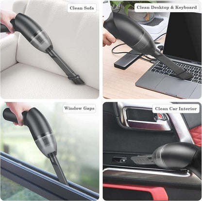 [Upgrade] Mini Vacuum Cordless Vacuum Keyboard Cleaner Rechargeable,for Cleaning Dust,Hair,Crumbs,Eraser Scrap,Laptop,Pet House,Sewing Machine