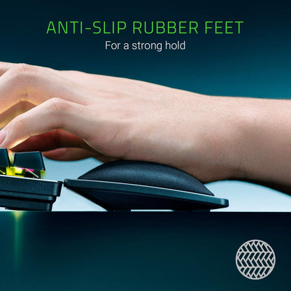 Ergonomic Wrist Rest Pro for Full-Sized Keyboards, Black