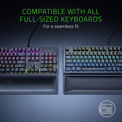 Ergonomic Wrist Rest Pro for Full-Sized Keyboards, Black