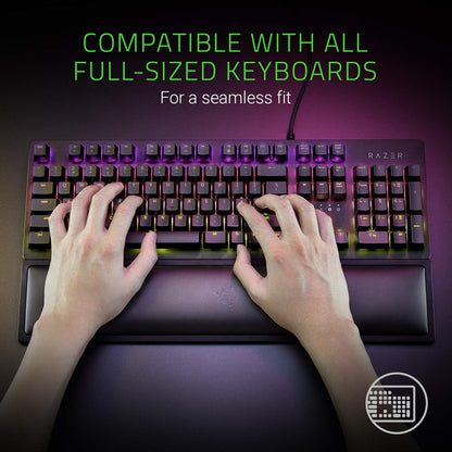 Ergonomic Wrist Rest Pro for Full-Sized Keyboards, Black