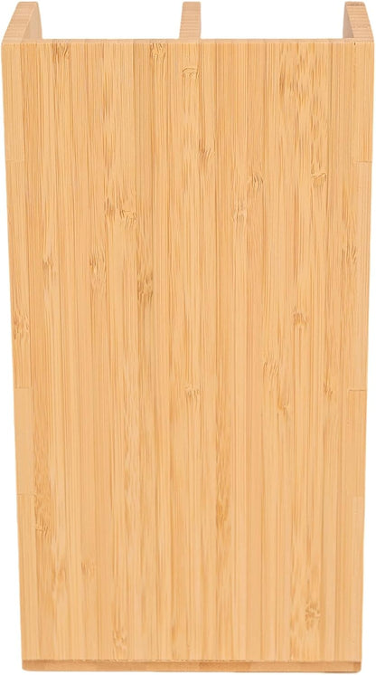 2 Pack Bamboo Magazine File Holder Book Holder Frames