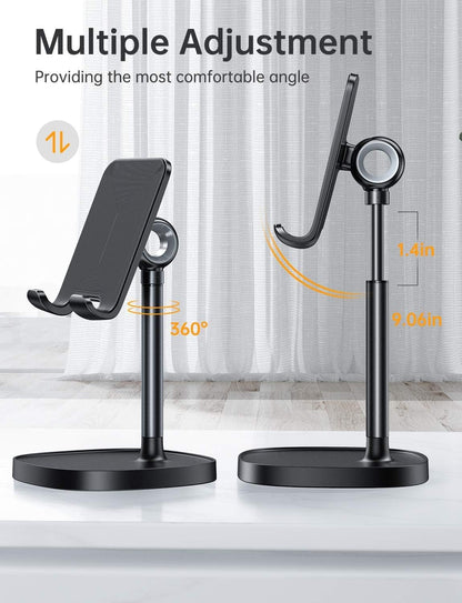 Cell Phone Stand Phone Holder for Desk, Office Decor Gadgets for Men