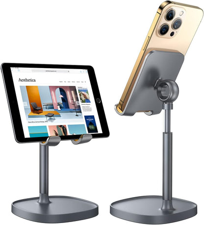 Cell Phone Stand Phone Holder for Desk, Office Decor Gadgets for Men