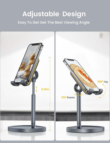 Cell Phone Stand Phone Holder for Desk, Office Decor Gadgets for Men