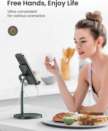 Cell Phone Stand Phone Holder for Desk, Office Decor Gadgets for Men