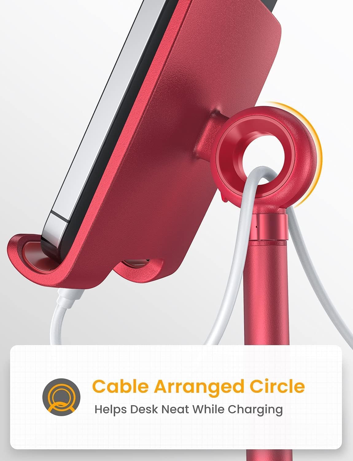 Cell Phone Stand Phone Holder for Desk, Office Decor Gadgets for Men