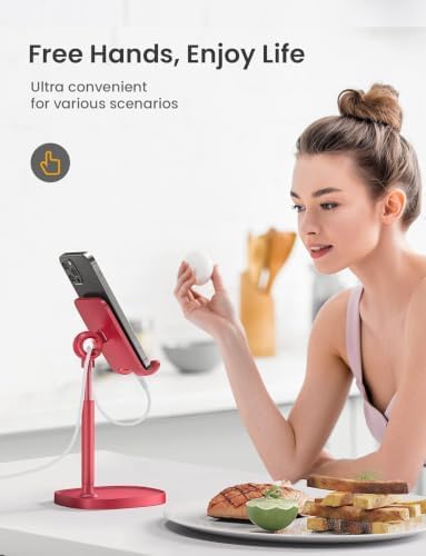 Cell Phone Stand Phone Holder for Desk, Office Decor Gadgets for Men