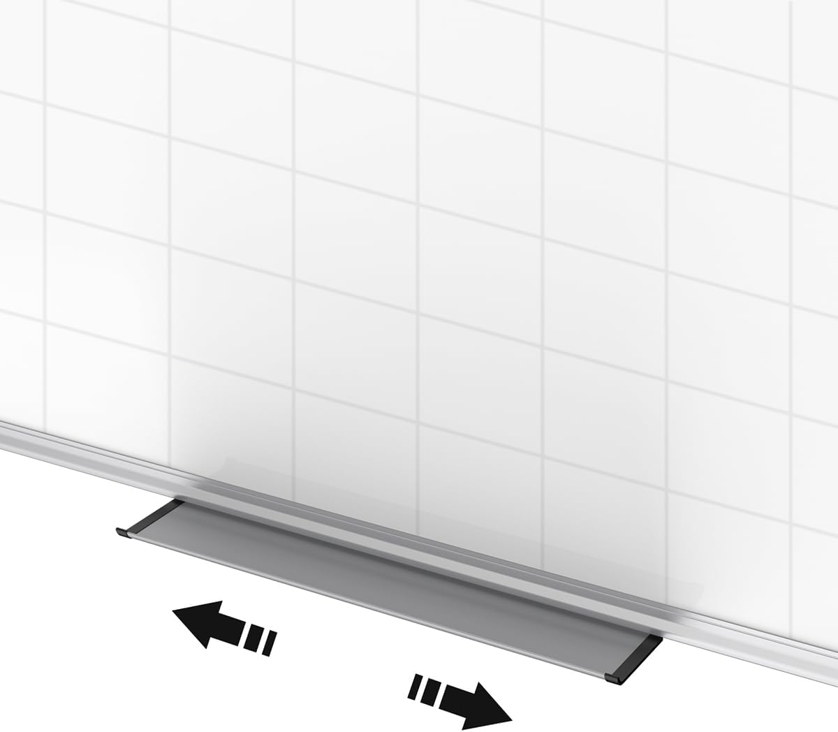 Magnetic Dry Erase Board/Whiteboard, 36 X 24 Inches Double Sided White Board, Silver Aluminium Frame