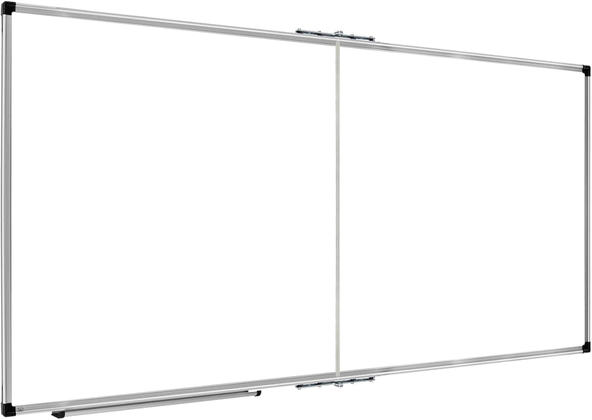Magnetic Dry Erase Board/Whiteboard, 36 X 24 Inches Double Sided White Board, Silver Aluminium Frame