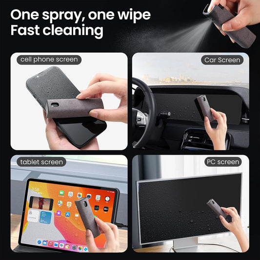 Car Screen Cleaner Kit, Car Accessories for Women