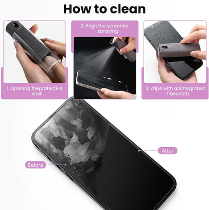 Car Screen Cleaner Kit, Car Accessories for Women
