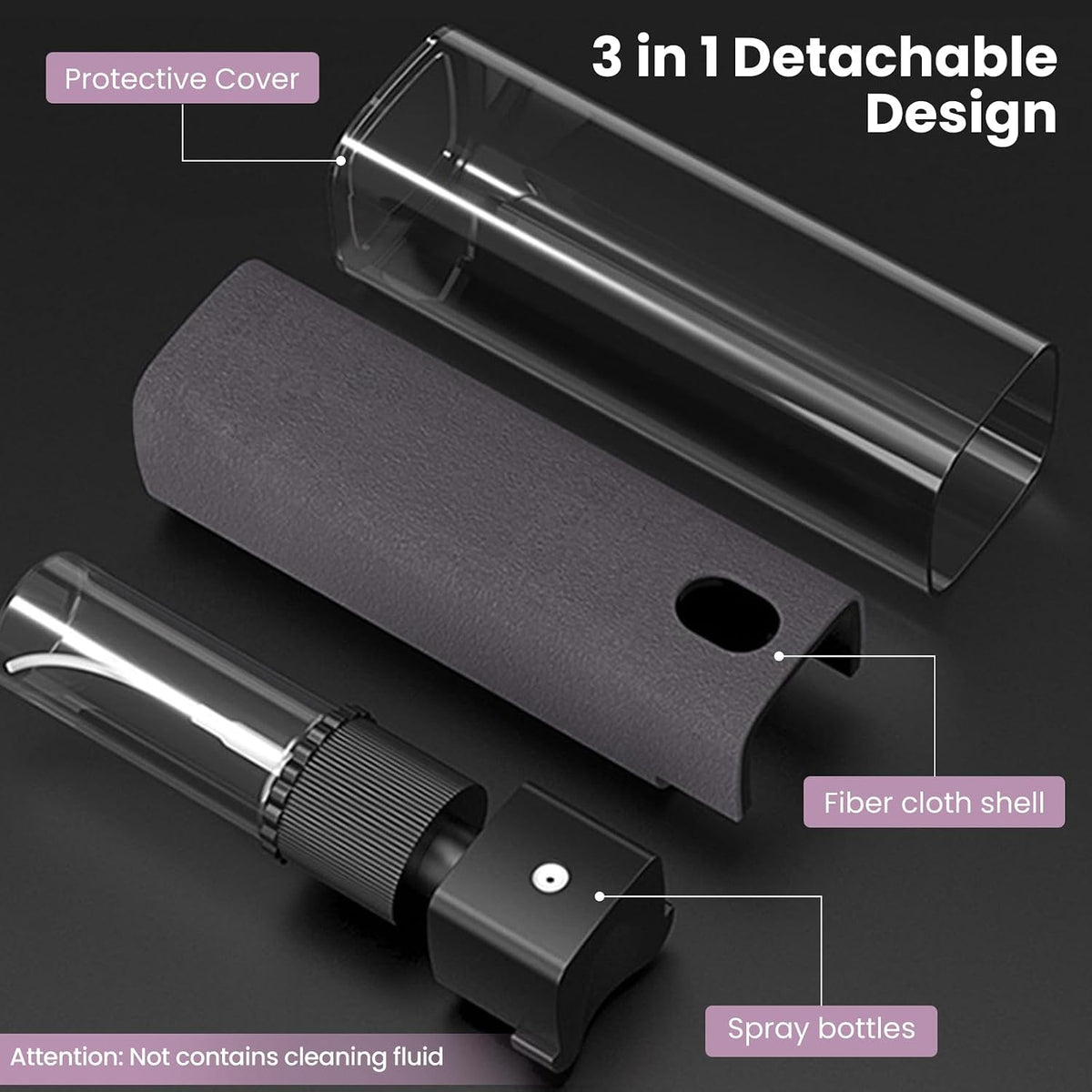 Car Screen Cleaner Kit, Car Accessories for Women