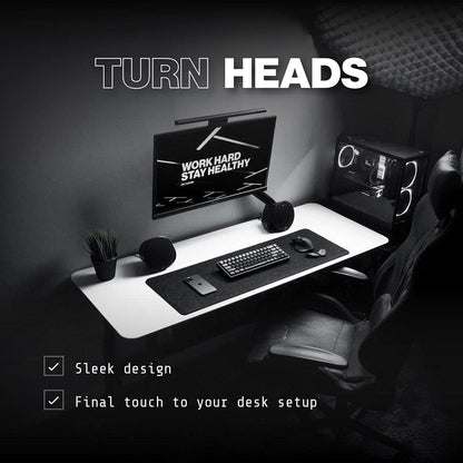 Carpio 2.0 - Right-Handed Truly Ergonomic Wrist Rest for Mouse, Carpal Tunnel Support, Pain Relief, Anti-Fatigue, Easy Glide, Sleek, Office, Computer, Laptop, Gaming - Large, Black