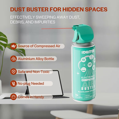 Keyboard Cleaner Air Spray - Canned Air for PS5, Computer, PC, Keyboard, Electronics, 3PCS(10oz)