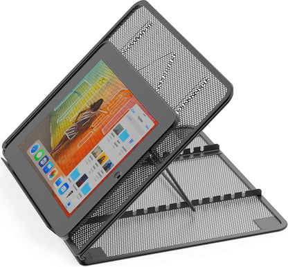 Laptop Stand, 11-Level Adjustable Computer Holder, Black
