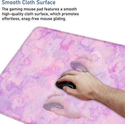 Large Extended Gaming Mouse Pad with Stitched Edges (31.5X15.7In) Mousepad