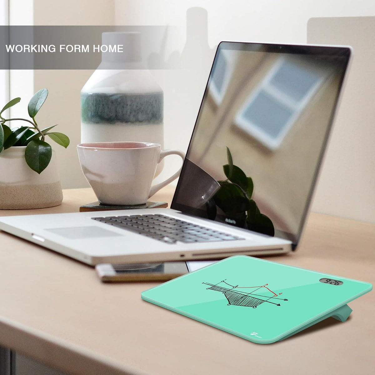 Small Glass Desktop Whiteboard Dry-Erase, Mini Pure Glass Whiteboard Stand