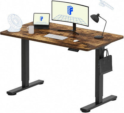 EN1 48"x24" One-Piece Standing Desk, White