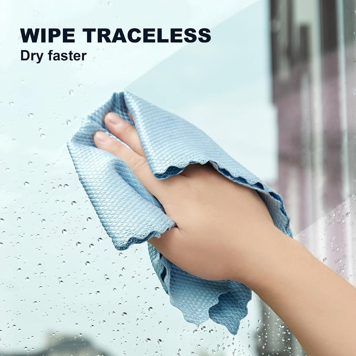 18 Pack Microfiber Cleaning Cloth, Kitchen Towels for Dish Drying Washing, Absorbent Streak Free Lint Free Rags for Cleaning, Reusable and Washable Towels - 10" x 10"