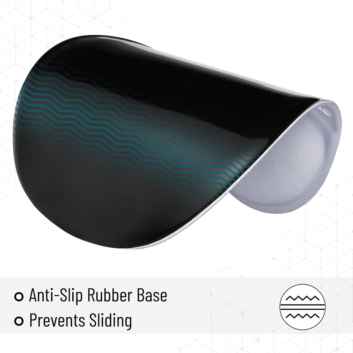 Ergonomic Mouse Pad with Wrist Rest