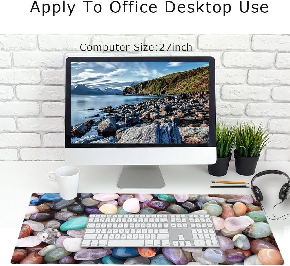 XXL Professional Large Mouse Pad & Computer Game Mouse Mat (35.4x15.7x0.1IN, Map) (90 * 40 Map)