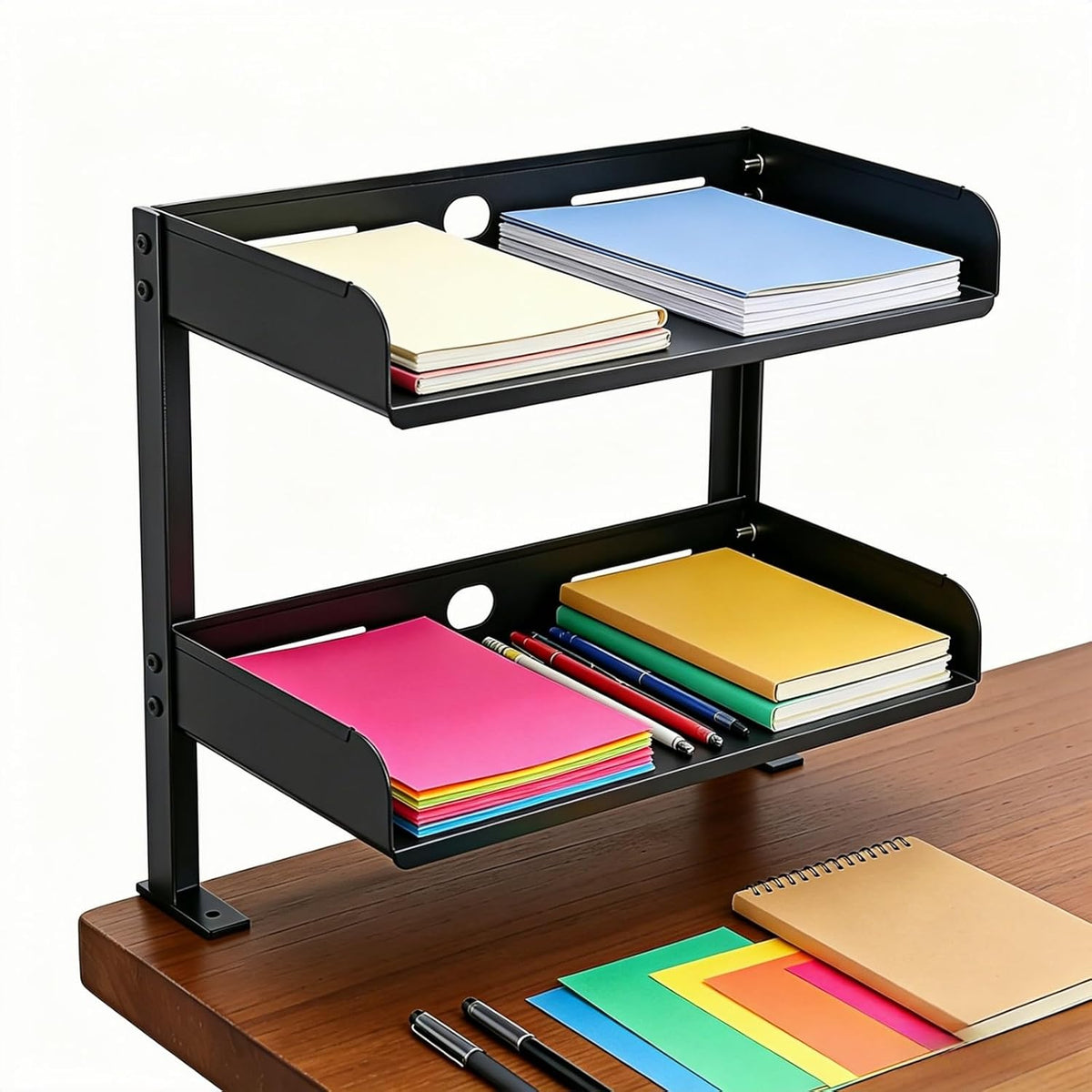 Desk Clamp Shelf, 16 Inch Corner
