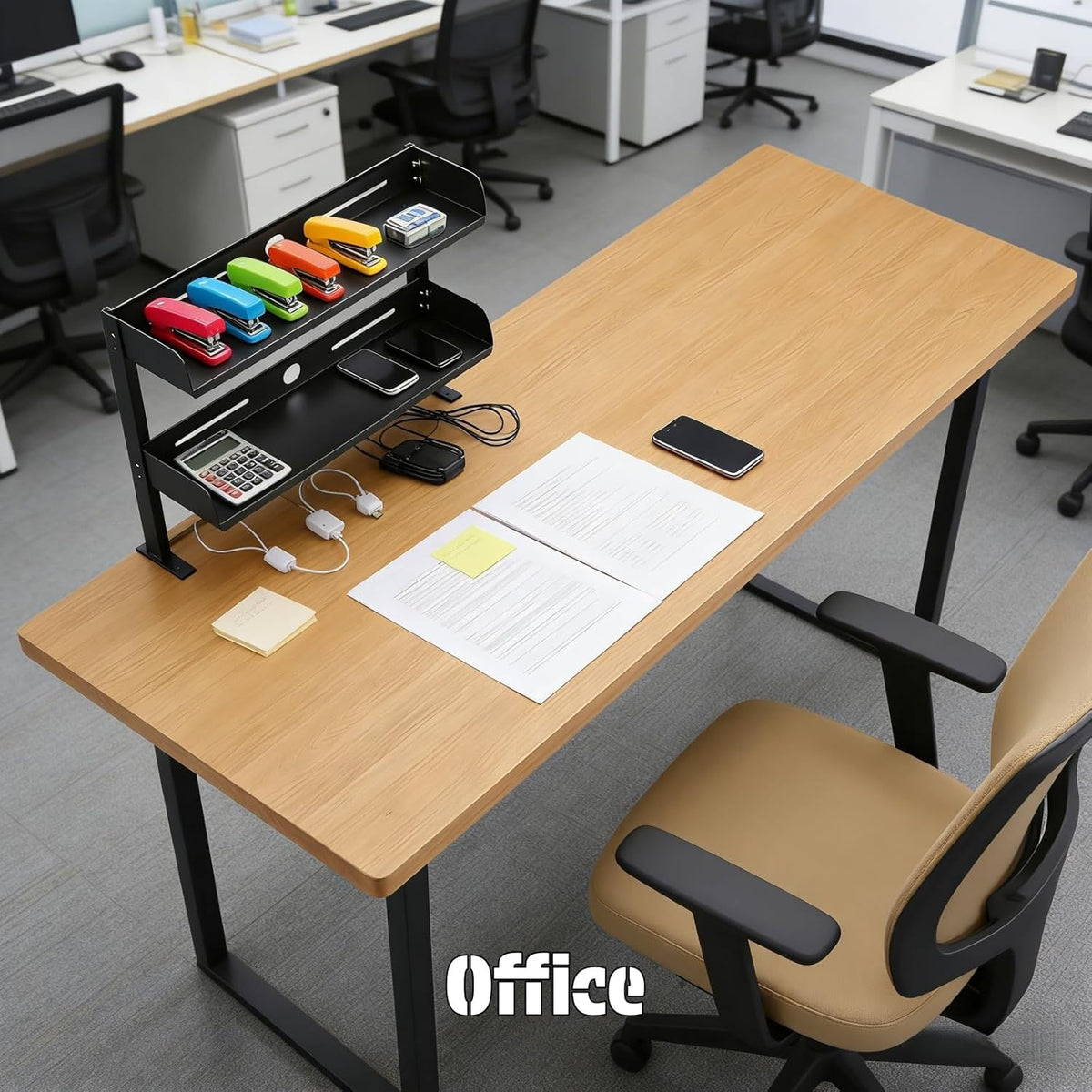 Desk Clamp Shelf, 16 Inch Corner
