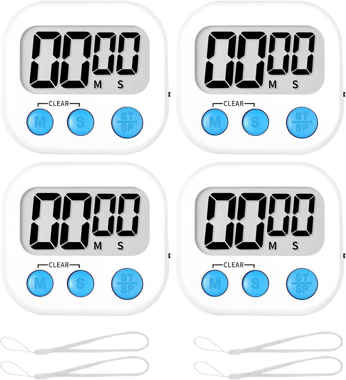 ZILLEEN Classroom Timer for Kids Teachers 2 Pack Digital Timers