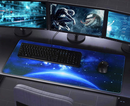 Large Extended Gaming Mouse Pad with Stitched Edges (31.5X15.7In) Mousepad