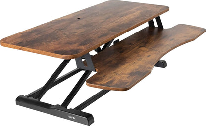 Black 32 in Standing Desk Converter, DESK-V000K