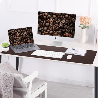 Large Desk Mat, 47" x 17", Black