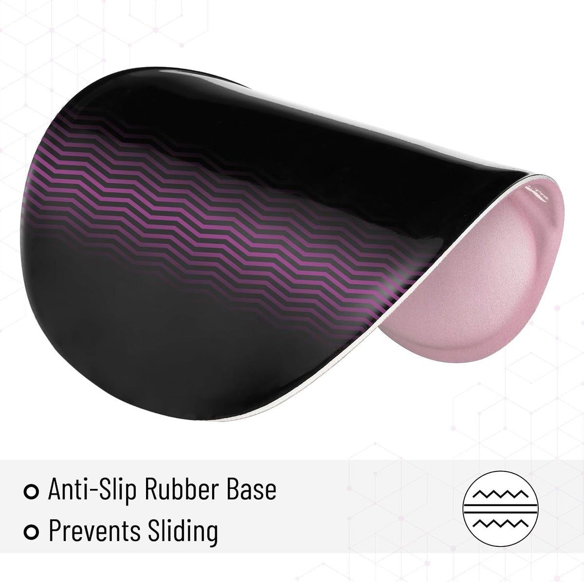 Ergonomic Mouse Pad with Wrist Rest