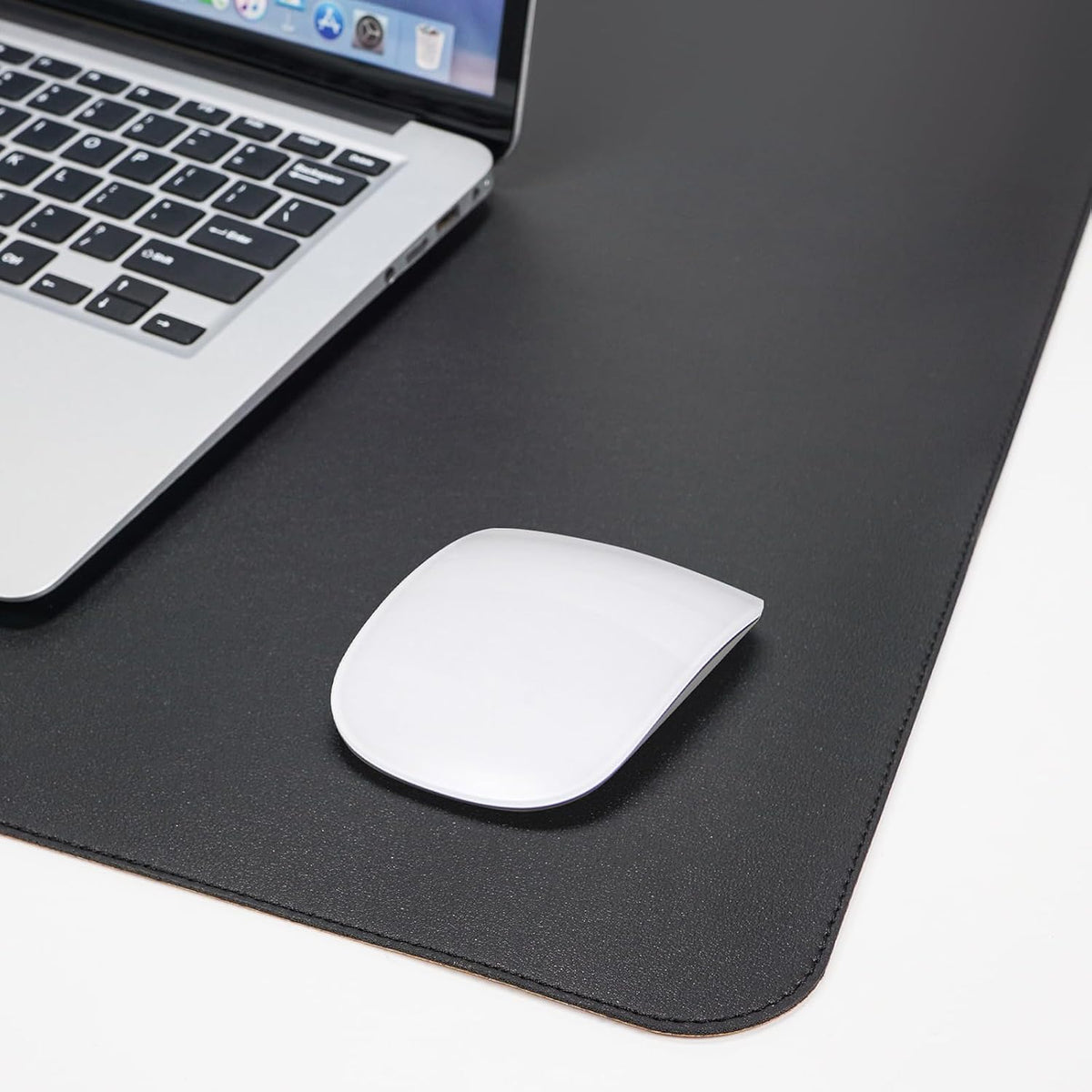 Large Desk Mat, 47" x 17", Black