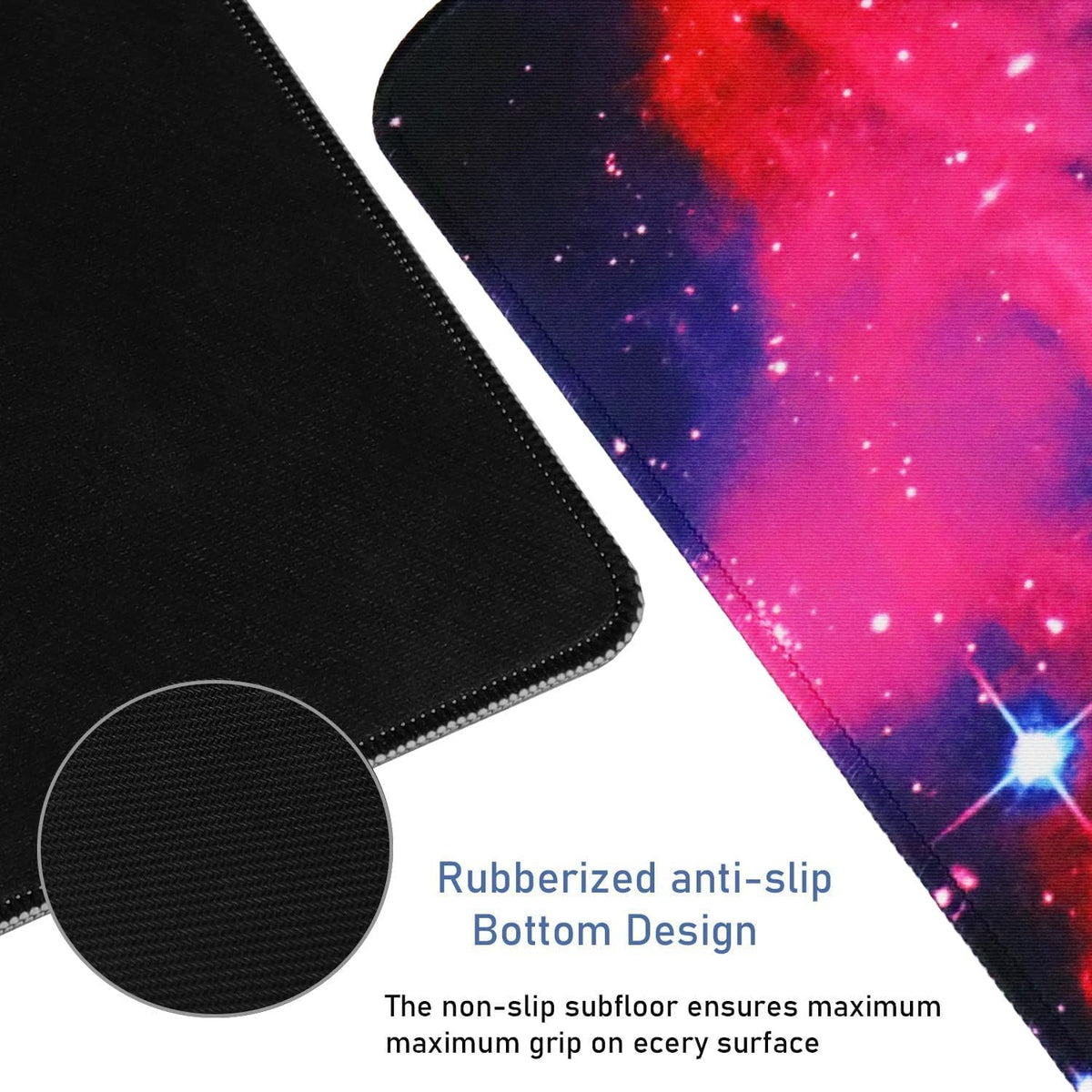 Large Extended Gaming Mouse Pad with Stitched Edges (31.5X15.7In) Mousepad