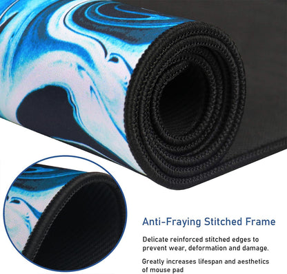 Large Extended Gaming Mouse Pad with Stitched Edges (31.5X15.7In) Mousepad