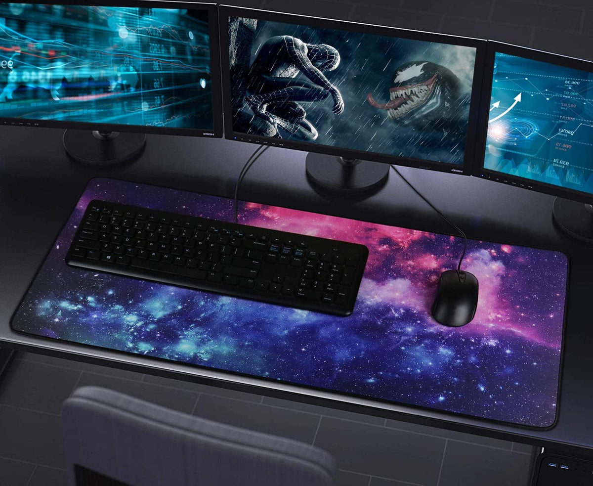 Large Extended Gaming Mouse Pad with Stitched Edges (31.5X15.7In) Mousepad