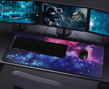 Large Extended Gaming Mouse Pad with Stitched Edges (31.5X15.7In) Mousepad