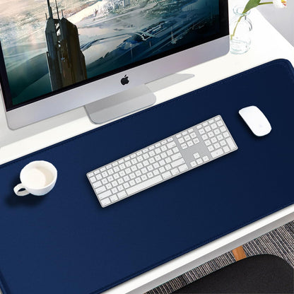 Large Gaming Mouse Pad, 31.5x15.7 inch Large Extended Computer Keyboard Mouse Mat, Water Resist Non-Slip Mousepad Rubber Base Long XXL Desk Mouse Pad for Work & Gaming, Office & Home, Black