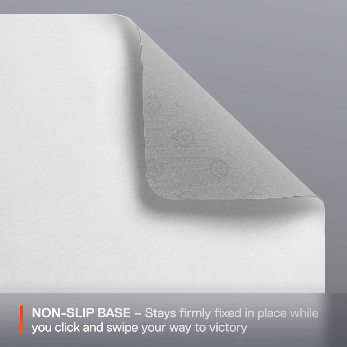QcK Gaming Mouse Pad - XXL Cloth - Peak Tracking and Stability - Esports Mousepad - Never-Slip - Full Desk Coverage