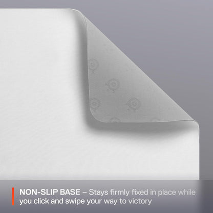 QcK Gaming Mouse Pad - XXL Cloth - Peak Tracking and Stability - Esports Mousepad - Never-Slip - Full Desk Coverage