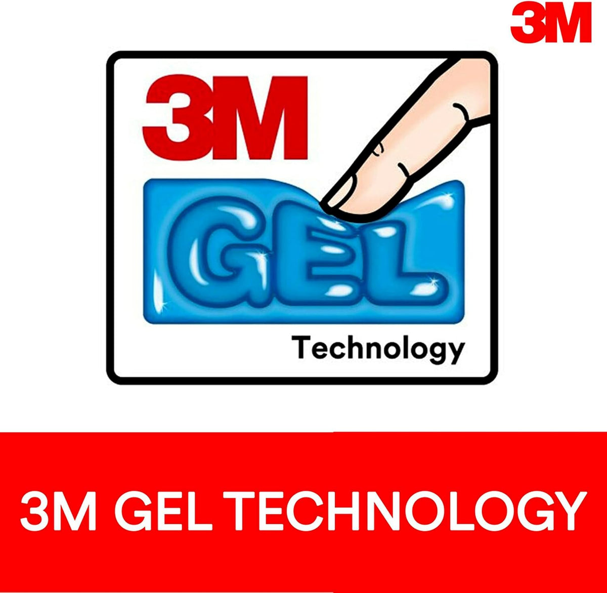 3M Keyboard Wrist Rest, Gel, Black Leatherette, Wired, Kp200le
