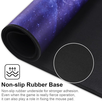 XXL Professional Large Mouse Pad & Computer Game Mouse Mat (35.4x15.7x0.1IN, Map) (90 * 40 Map)
