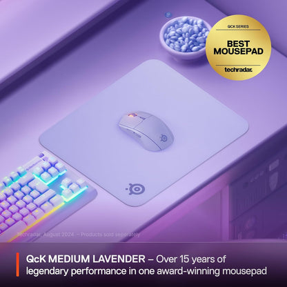 QcK Gaming Mouse Pad - XXL Cloth - Peak Tracking and Stability - Esports Mousepad - Never-Slip - Full Desk Coverage