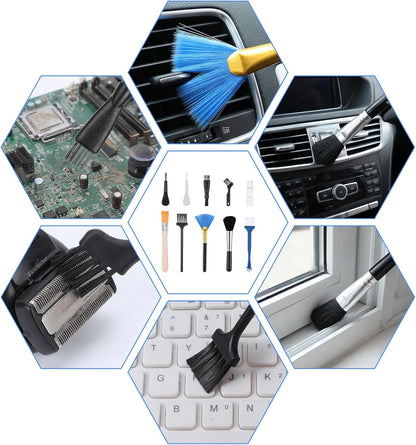 10 Pcs Keyboard Cleaning Brush,Shimmeroo Electronic Cleaning Brush Anti Static Duster Brushes for Computer Keyboard Electronic Devices Tight Spaces