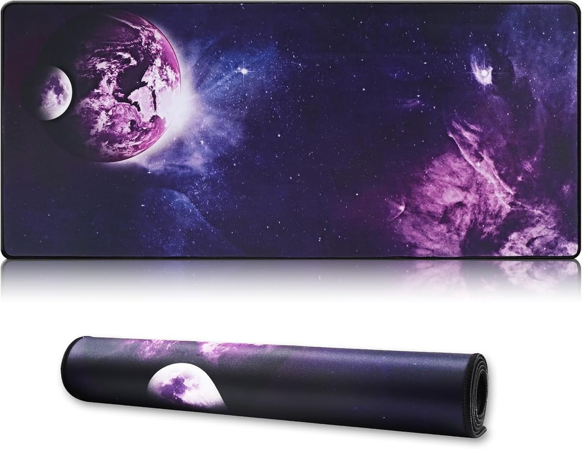 XXL Professional Large Mouse Pad & Computer Game Mouse Mat (35.4x15.7x0.1IN, Map) (90 * 40 Map)